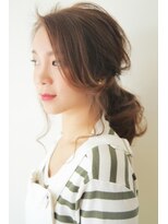 ワン 戸塚(ONE001)&nbsp;ミディアムヘアポニーテールアレンジ【ONE大船】