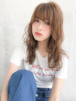 ブリーチなしのミルキーベージュ