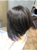 インナーカラーショートボブ☆