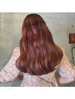 アティック ヘアーデザインアンドリラクゼーション(attic hair design&relaxation) ピンクカラー