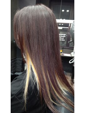 ヘアーサロン リーベ 東久留米店(Hair Salon Liebe) フェザーインナーブリーチ