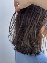 ガーデントウキョウ(GARDEN Tokyo) 【GARDEN荒井夏海】ふんわりレイヤーロブ×透け感ハイライト