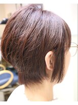 アフラワーヘア(a FLower HAIR) ピンクベージュ☆ショートボブ