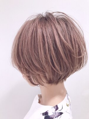 髪質やクセ、骨格に合わせたショートヘアが自慢♪再現性の高い実力派スタイリストにお任せください◎