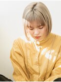 ベビーバングシンプルボブ