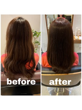 スピカ(SPICA) 【ケアカラーコース】お客様施術事例