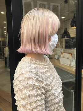 パーク(PAAQ) 【paaq田中智大】ツートンカラー(ベビーピンク)