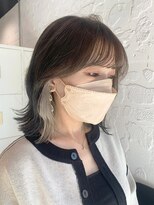 エム(EM) ダブルカラーインナーカラーホワイトベージュケアブリーチ