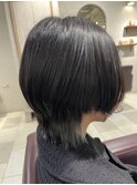 ショートウルフ/インナーカラー