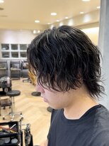 レイズ 名古屋(RAYS) 無造作ミディアムセンターパートウルフ h