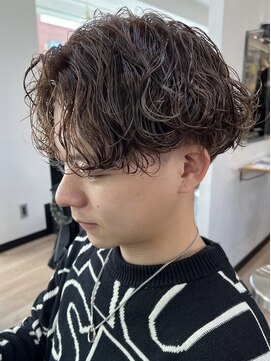 グッドタイムエフティフィフス 横浜西口(GoodTimes ft.fifth) スパイラルパーマ無造作パーマメンズパーマツーブロックフェード