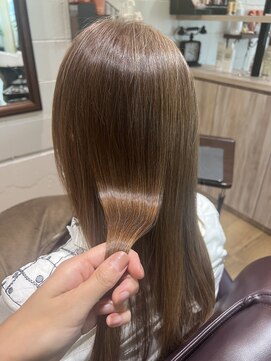 チアー ヘアリラクゼーション(cheer HAIRRELAXATION) 髪質改善トリートメント+ハイトーンロング