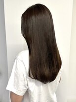 ノウハウ キョウト(KNOWHOW kyoto)&nbsp;艶髪ロング/ブラウンベージュ/大人ワンカールヘア