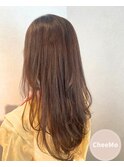 ロングヘアスタイル