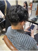 メンズ波巻きスパイラルパーマ