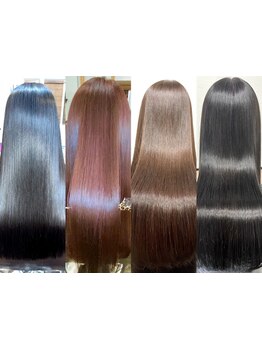 《他店でお断りされた方必見》ブリーチ毛OK【酸性ストレート\16900】で憧れのサラツヤ美髪に◎[渋谷]