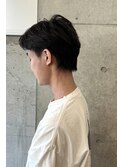 センターパート　ウルフ　ツーブロック　代官山　中目黒　渋谷