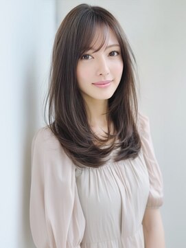 アルトリスト(Altruist Aging×HAIR&SPA) ★ダークアッシュ大人ガーリーボブ着物ミディアムレイヤーカット