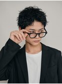 渋谷スパイキーパーマスパイキーショートパーマ刈り上げショート