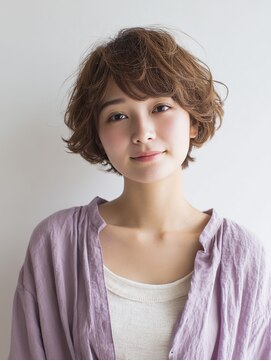 ニスル 上尾店(NISURU) 似合わせカット/大人ガーリー/ダークアッシュ/着物/上尾/上尾駅