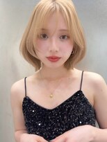 リス バイ ソヨン(Lis by SOYON)&nbsp;ハイトーン/ボブ/ウルフボブ/ブリーチ/イメチェン/大人前髪_5