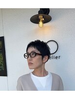 ヘアーサロン オーツー(HAIR SALON O+O)&nbsp;オシャレ眼鏡に合うマッシュレイヤー