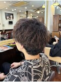 ツイストスパイラルパーマ　メンズマッシュ　佐世保