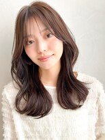 アグノス 青山(Agnos) 小顔くびれヘア前髪エアリーカール小顔カットクラゲヘアー