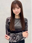 レイヤー/ネビージュ/韓国ヘア/イメチェン/縮毛矯正/中野/