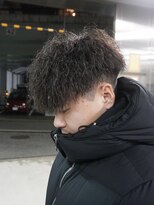 キングオブヘア バイ ノイズ 梅田茶屋町店(KING of hair by NOISM)&nbsp;ツイストスパイラルパーマダウンパーマ~メンズ~