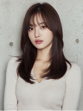 ハク 箕面店(haku.) 大人ロングショコラブラウン