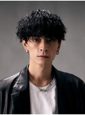 メンズマッシュ×シャドウパーマ