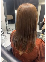 ルシック(LE CHIC)&nbsp;ロングスタイル/髪質改善/透明感カラー/ダークブラウン