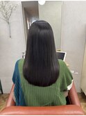 ストレート２ヶ月後のトリートメントケア