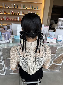 アチーブティルスマートサロン 豊川末広通店(achieve till Smart Salon) #ツインアレンジ
