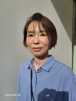 フォークロア 本店(Folk Lore) 明るめカラーで活きるショートボブスタイル
