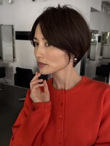 アビー(ABBEY) ショートショートボブショートヘア大人ショート耳掛けショート