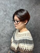 ザ シーワークス ときわ台店(THE Cworks)&nbsp;ショート/センターパート/インナーカラー／ハイライト
