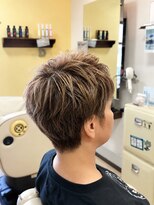 ヘアーデザインディープ hair design Deep&nbsp;ハイトーンショート