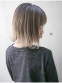 外ハネ×バレイヤージュ