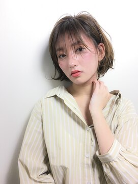 アンド アノン(and anon) シースルーボブ