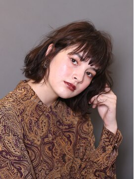 ゴーズゴー 吉祥寺(e)店(go s go) 【吉祥寺駅】パーマ ボブ 外ハネ ゆるふわ 濡れ髪 ショート