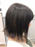 外ハネ×スターダストグレージュ
