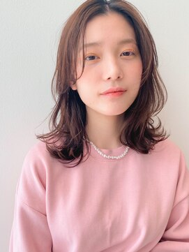 ケーツー あべのキューズモ－ル店(K-two) [K-two]韓国ヘア かき上げ前髪 センターパート[天王寺]