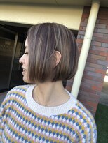 ハク(haku)&nbsp;デザインボブ＆コントラストハイライト