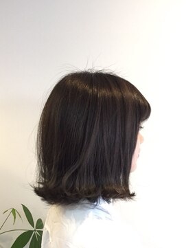 オートクチュールランコントレ 桂店(Haute Couture Rencontrer) ぶつ切りボブ/フレンチボブ/抜け感ヘア/前髪パッツン/冬カラー