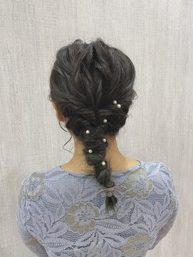 アルーシェ 心斎橋(Alushe) 編みおろしアレンジ♪