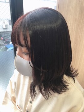 テラスヘア 新潟駅南(TERRACE hair) 【艶髪】深みコーラルピンク