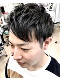ツーブロ4mmの後ろ刈り上げ6mm