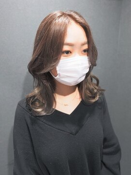 ボアップ 京橋店(boappu) #ミルクティーベージュ#ミルクティーカラー#ベージュ#ハイトーン